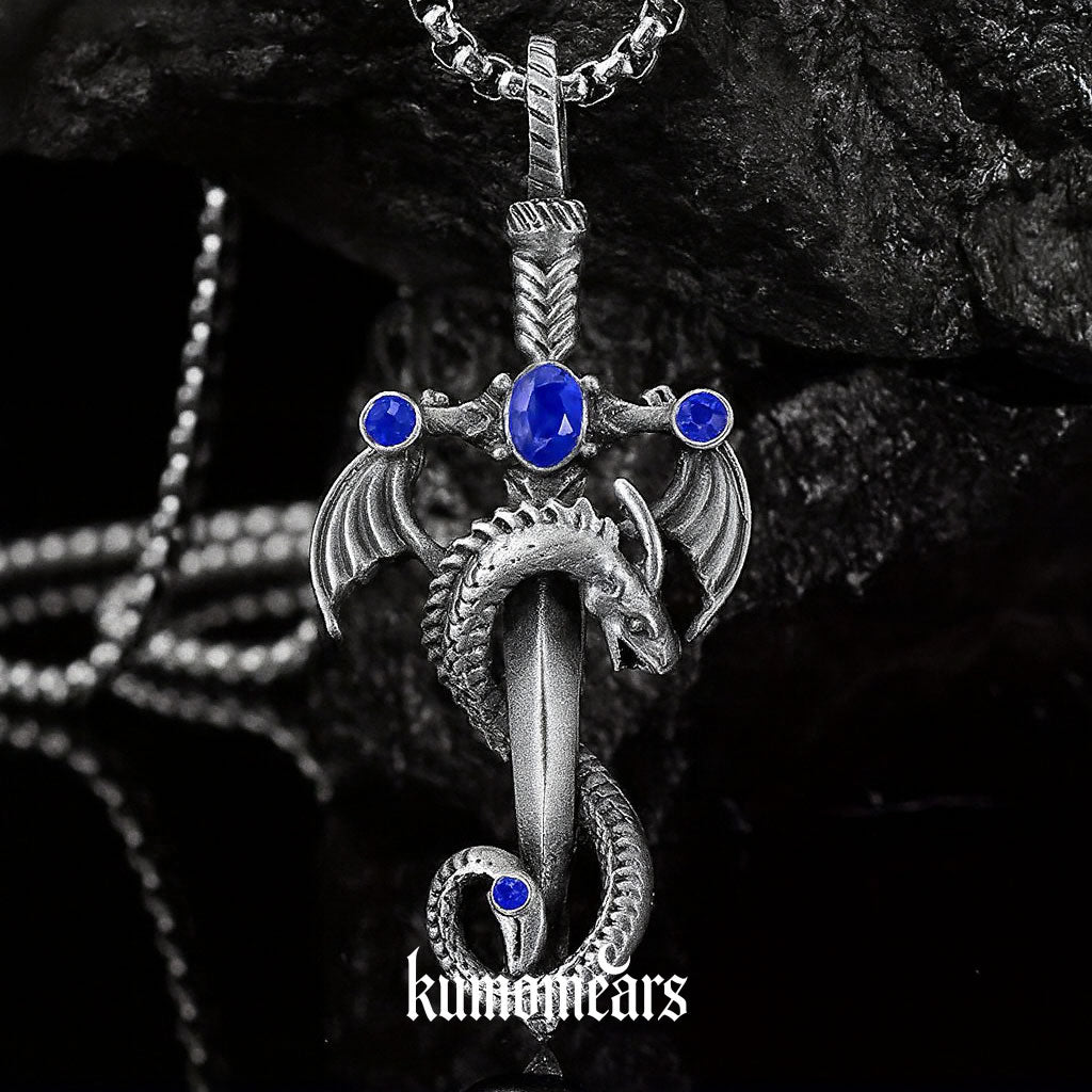Collier Dragon Sword