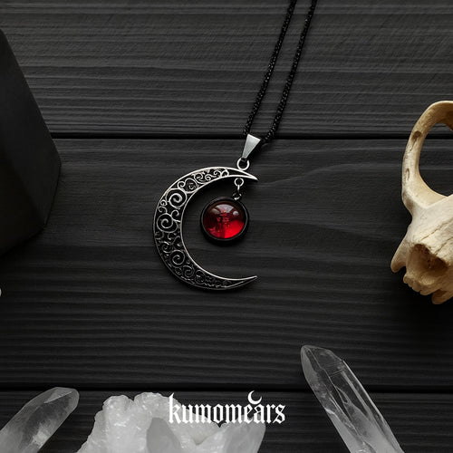 Collier Punk Moon